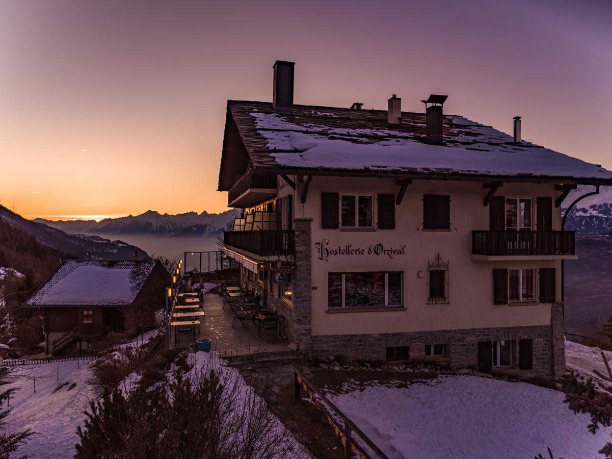 Hostellerie D'Orzival Vercorin Exterior photo